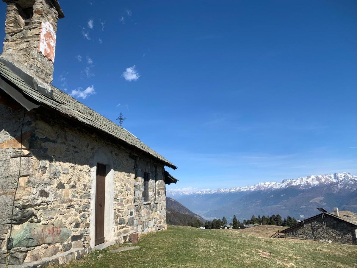 Chalet Baita Delle Favole Di Rosarita Berbenno di Valtellina ภายนอก รูปภาพ